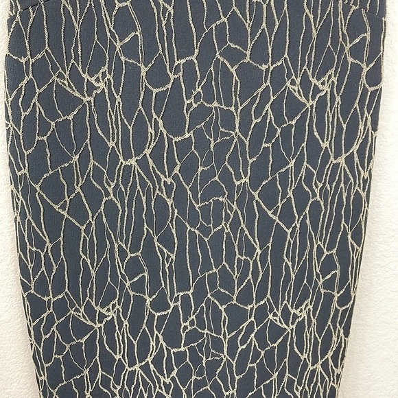 Jonathan Simkhai Black Caviar Side Cutout Midi Pencil Dress Cocktail Party Sz 0 - Picture 5 of 13